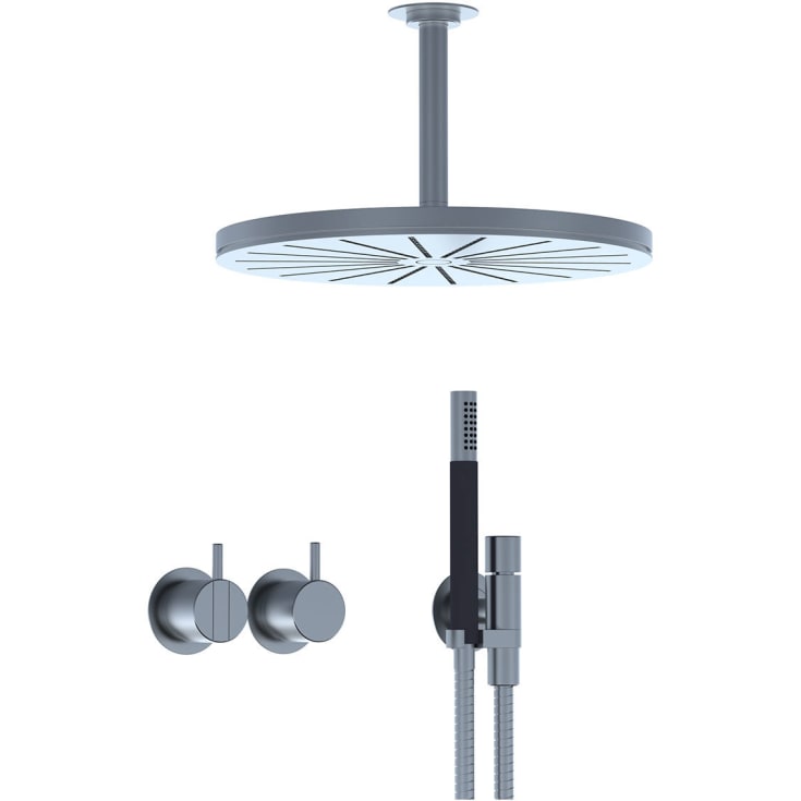 Vola 2471-061A brusesæt, krom