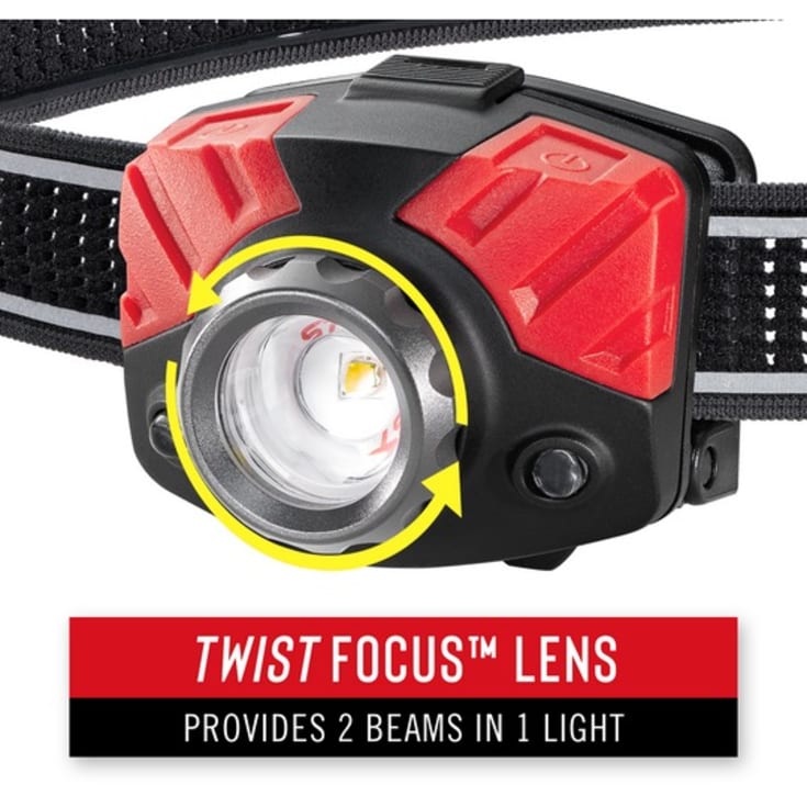 Coast FL75R pandelampe genopladelig, 480-530 lumen