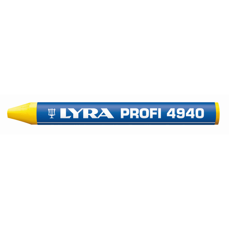 Mærkekridt Lyra 4940, 12 stk., gul