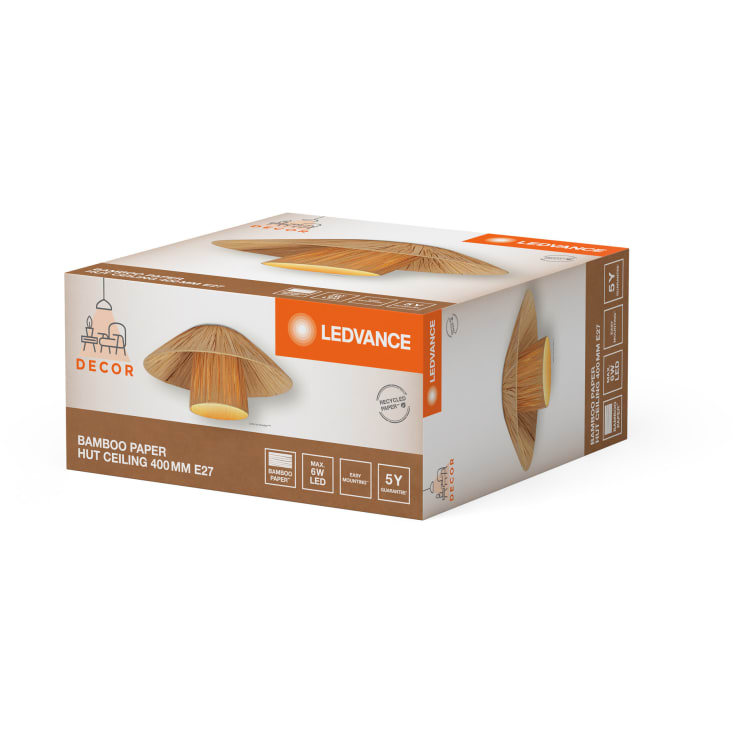 Ledvance Decor Bamboo Paper loftlampe