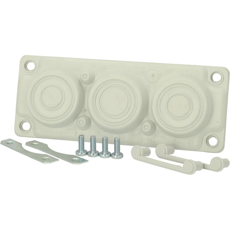 Membranflange FMF 3 set Str. 2 TPE UL94-V0