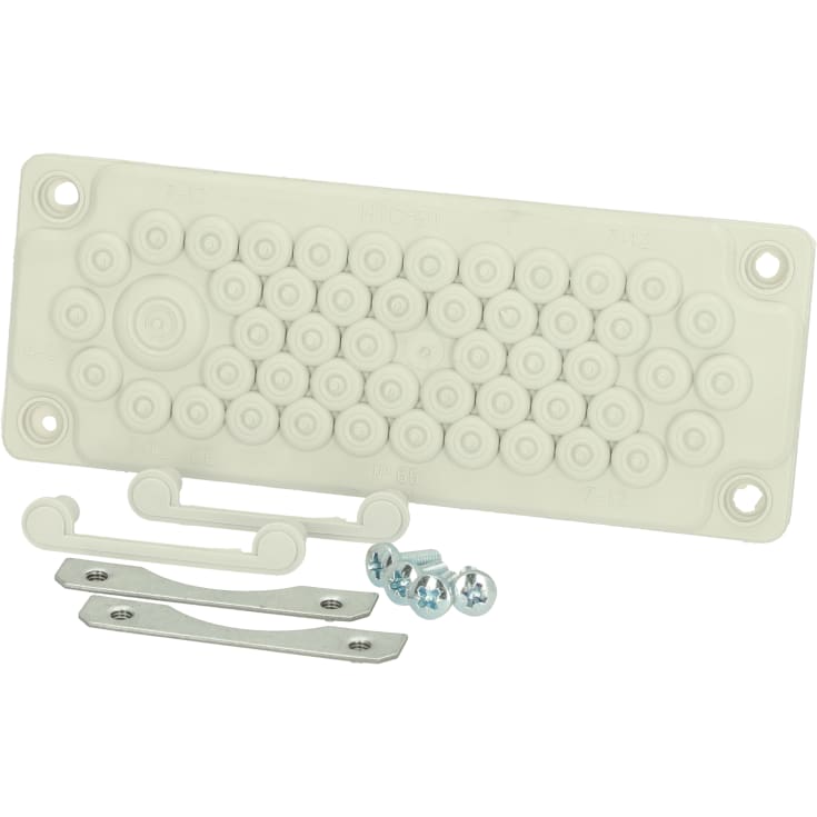 Membranflange FMF 50 set Str. 2 TPE UL94-V0