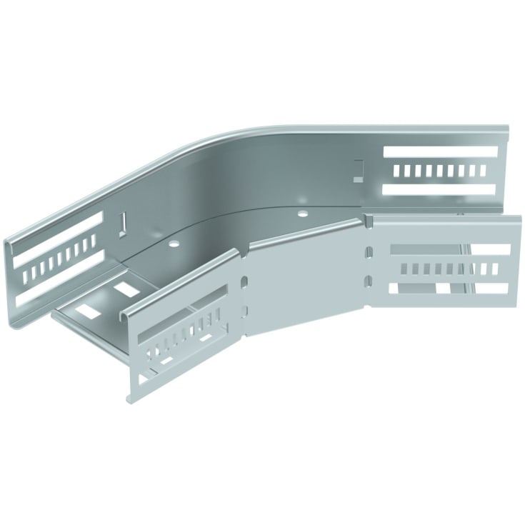 100mm 45° Bøjning Elgalvaniseret RB 45 610 FS