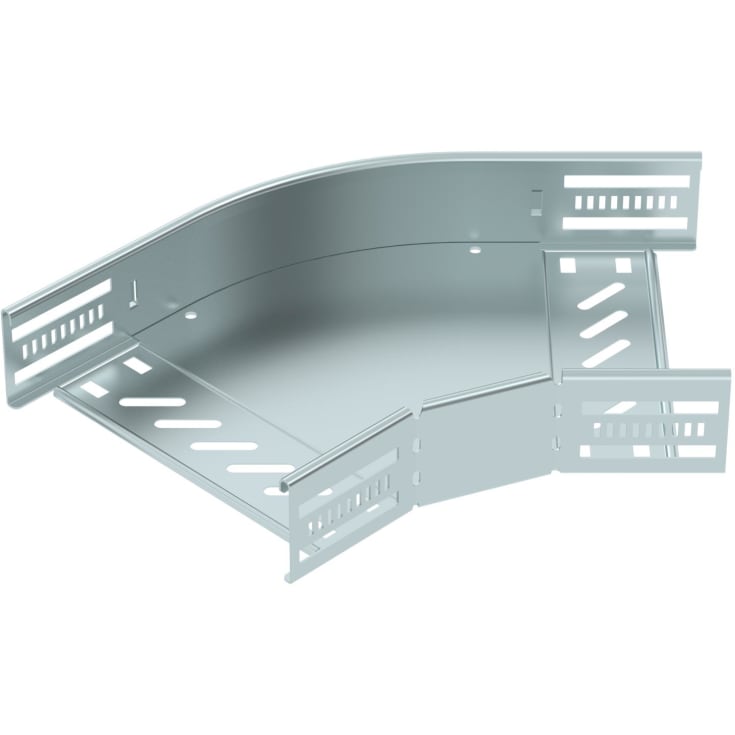 200mm 45° Bøjning Elgalvaniseret RB 45 620 FS