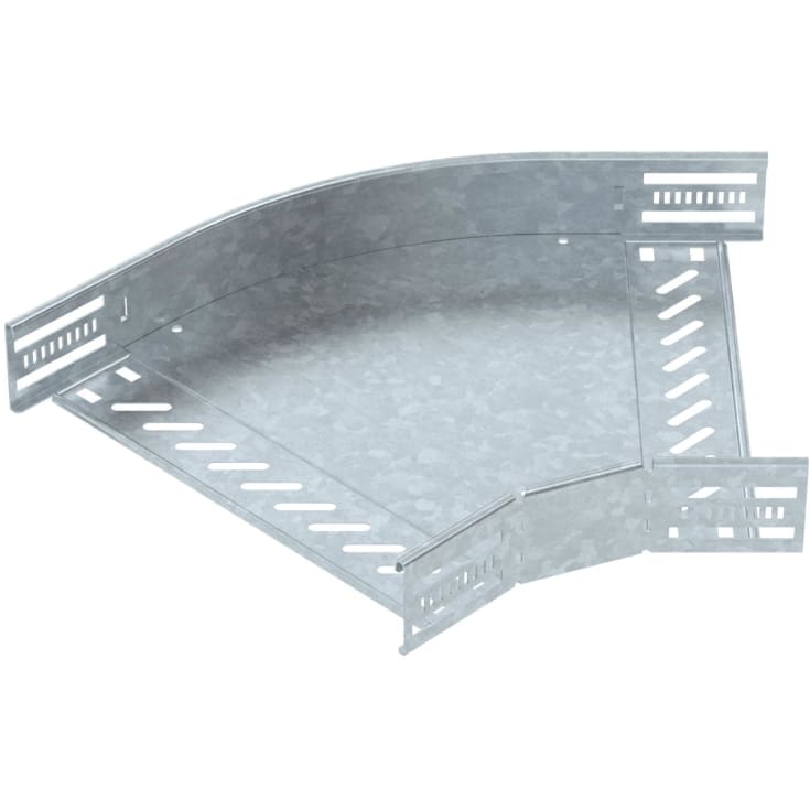 300mm 45° Bøjning Varmgalvaniseret RB 45 630 FT