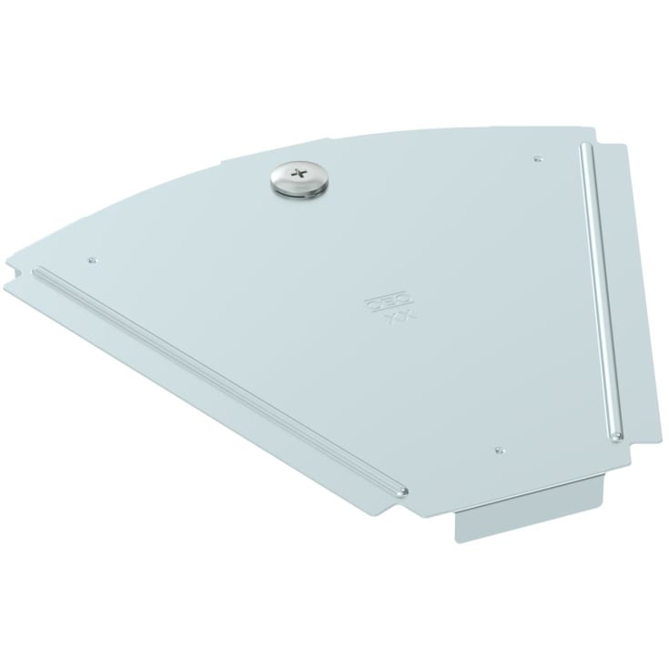 200mm Låg 45° Bøjning Zink/Aluminium, Double Dip RBD 45 200 DD