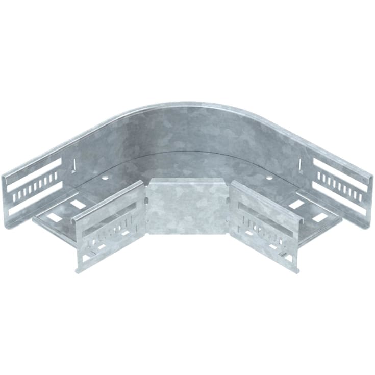 100mm 90° Bøjning Varmgalvaniseret RB 90 610 FT