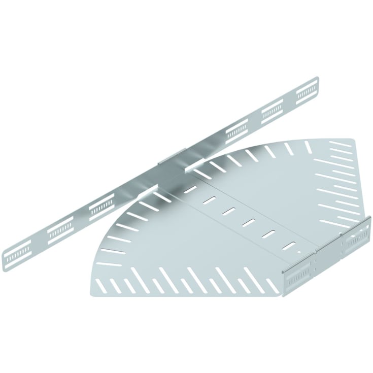 400mm 0-90° Variabel Bøjning Elgalvaniseret RB W 640 FS