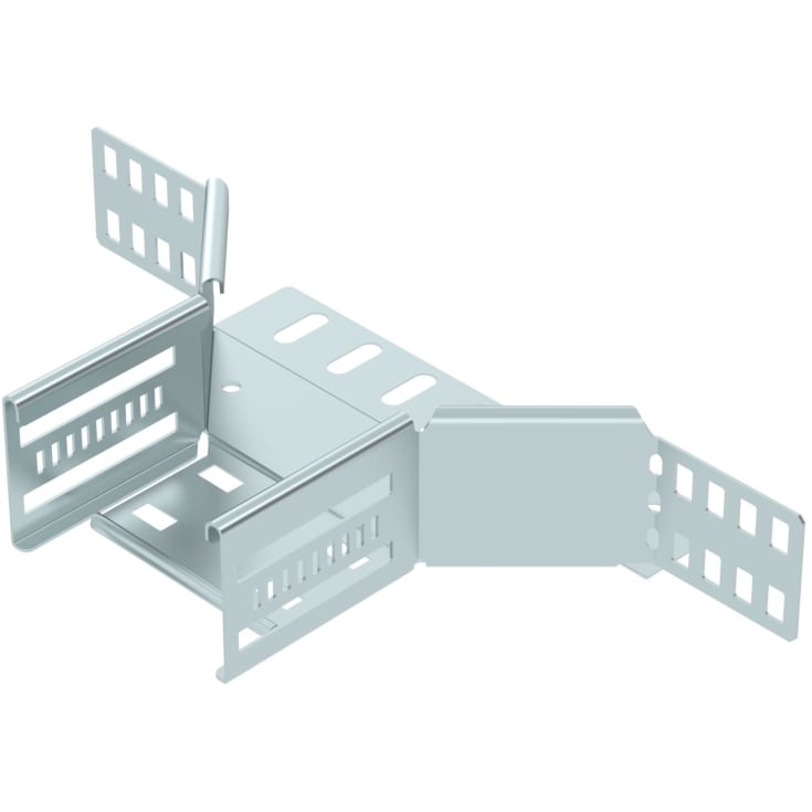 100mm Forgreningsstykke Elgalvaniseret RAA 610 FS