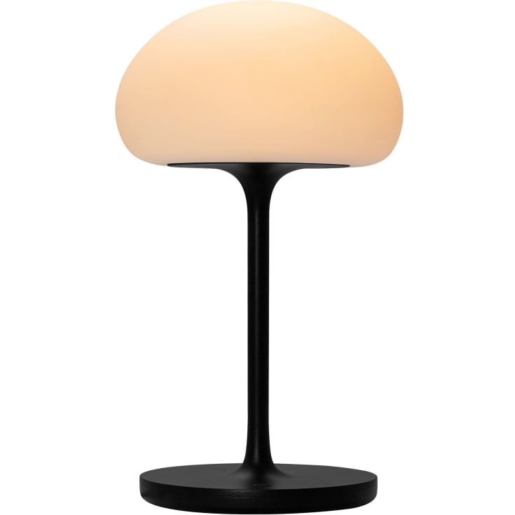 Nordlux Sponge oppladbar utendørs bordlampe, sort
