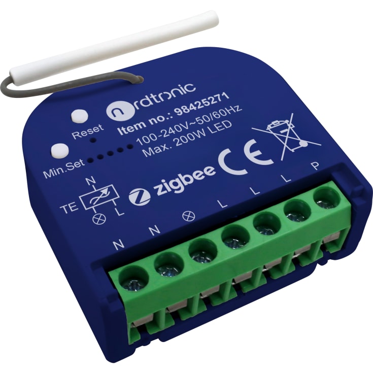 Box Dimmer Zigbee G2 200W LED 230V push