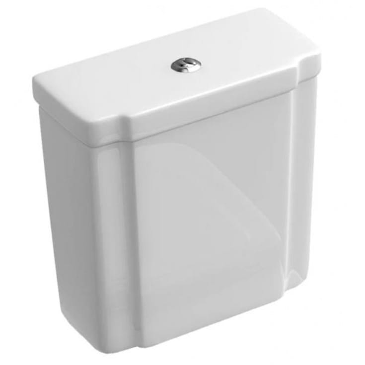 Villeroy & Boch Hommage cistern, rengöringsvänlig, vit