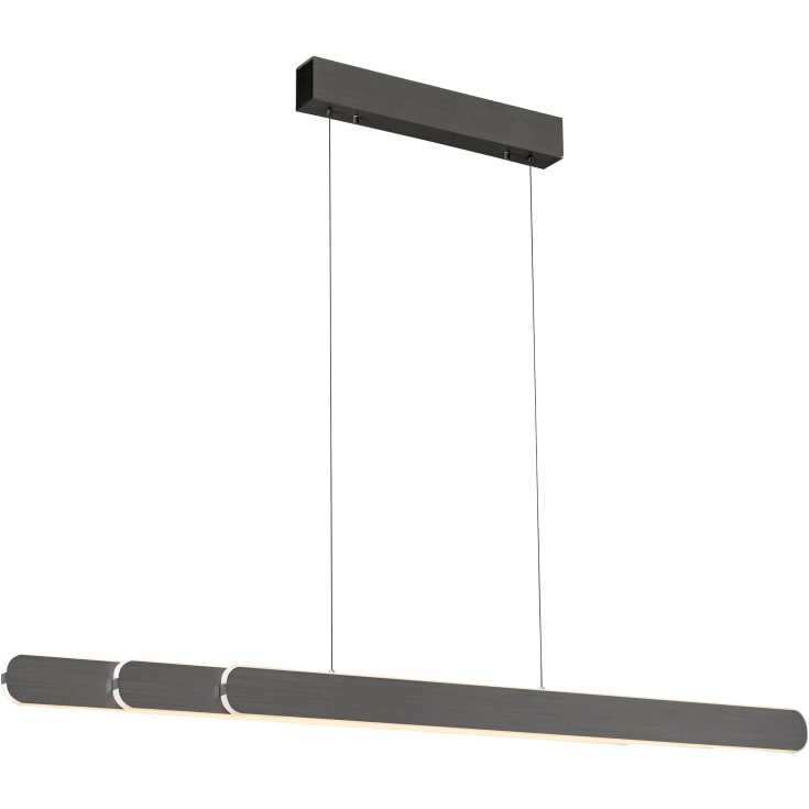 Adriana Round langbordspendel m. udtræk & comfort lift, sort