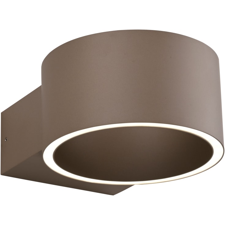 Pure Clipse rund væglampe, Ø150mm champagne