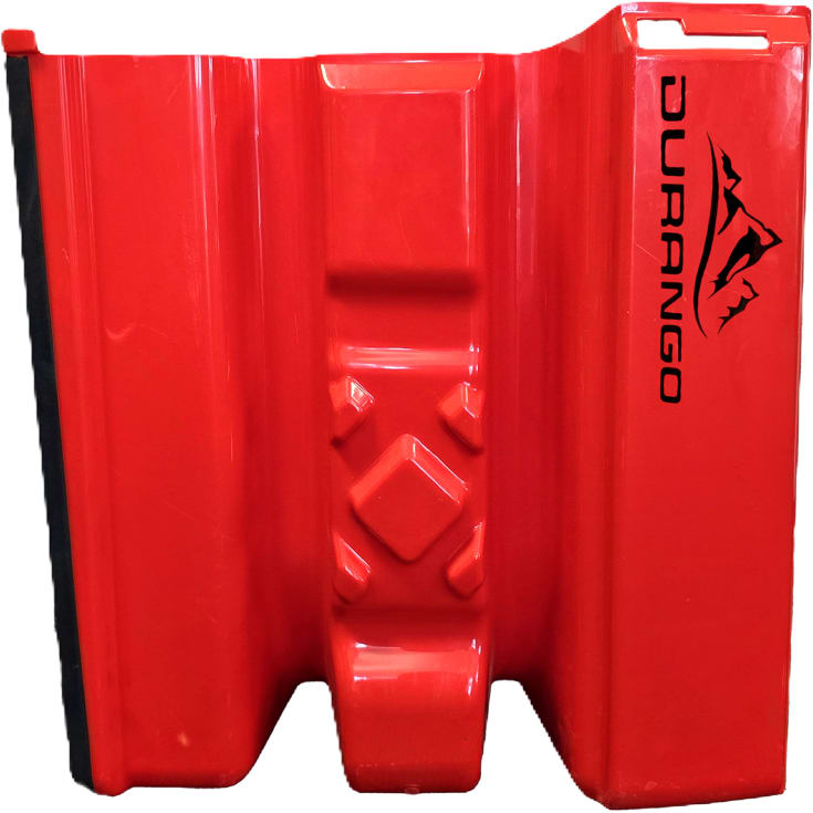 Durango vandbarriere, hjørne, rød