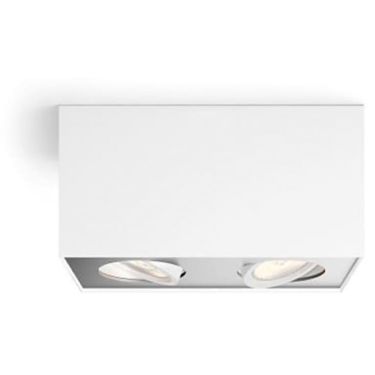 Philips myLiving Box Special påbygningsspot, hvid