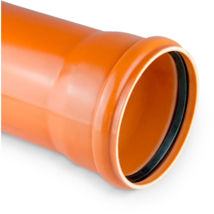 Kaczmarek 110 mm PP avloppsrör, SN4, 500 mm