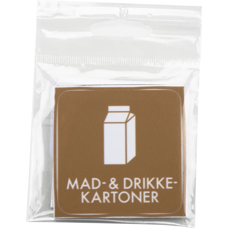 Abena blandet piktogrampakke med 10 stk, selvklæbende, 6x6 cm