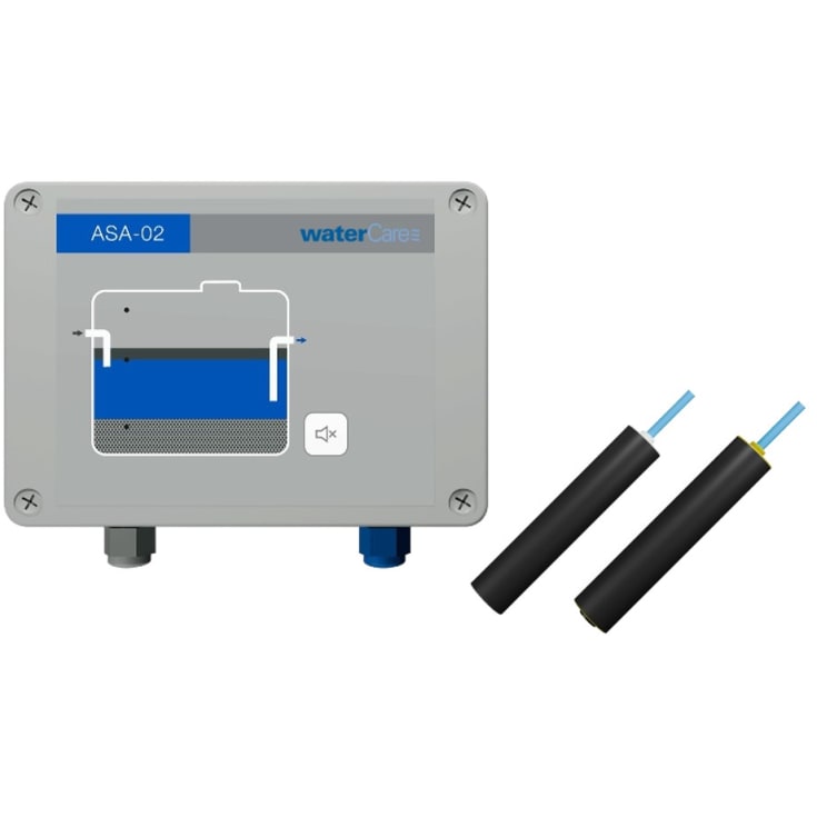 WaterCare ASA-02 Alarm til Olie/Fedt inkl. 2 følere