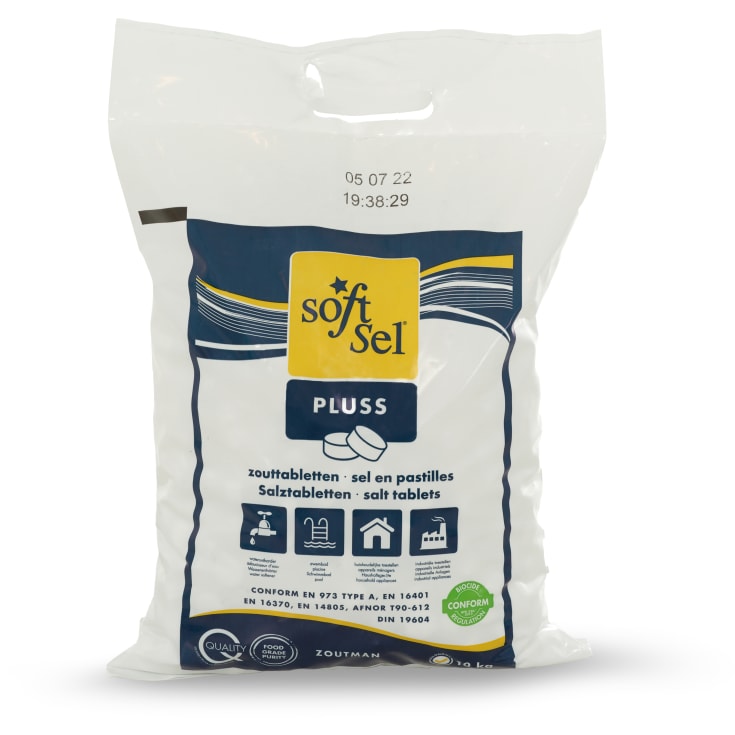 Salttabletter til blødgøringsanlæg, 10 kg