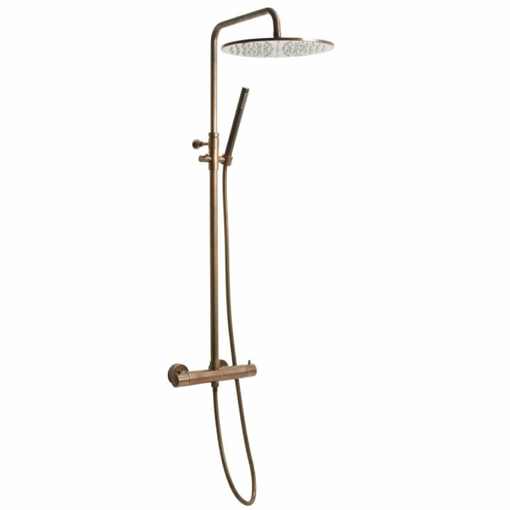 Lavabo Argo duschset, brunerad mässing