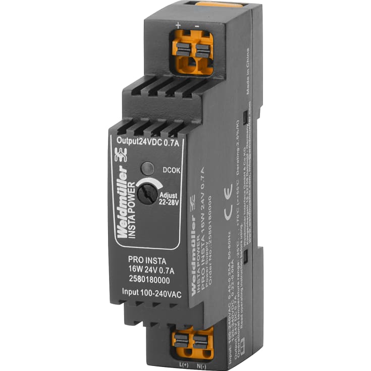 Strömförsörjning Pro Insta 16W 24VDC 0,7A