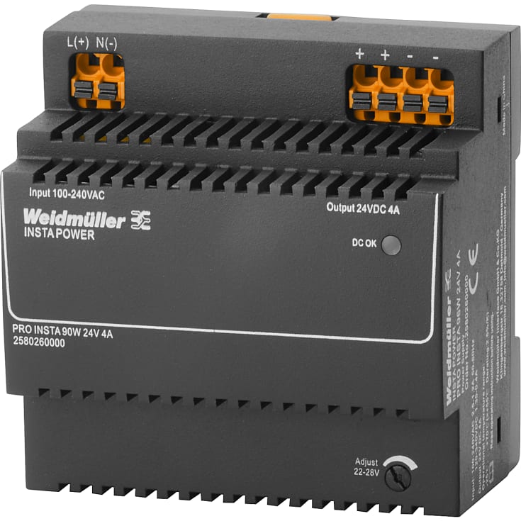 Strömförsörjning Pro Insta 96W 24VDC 4A