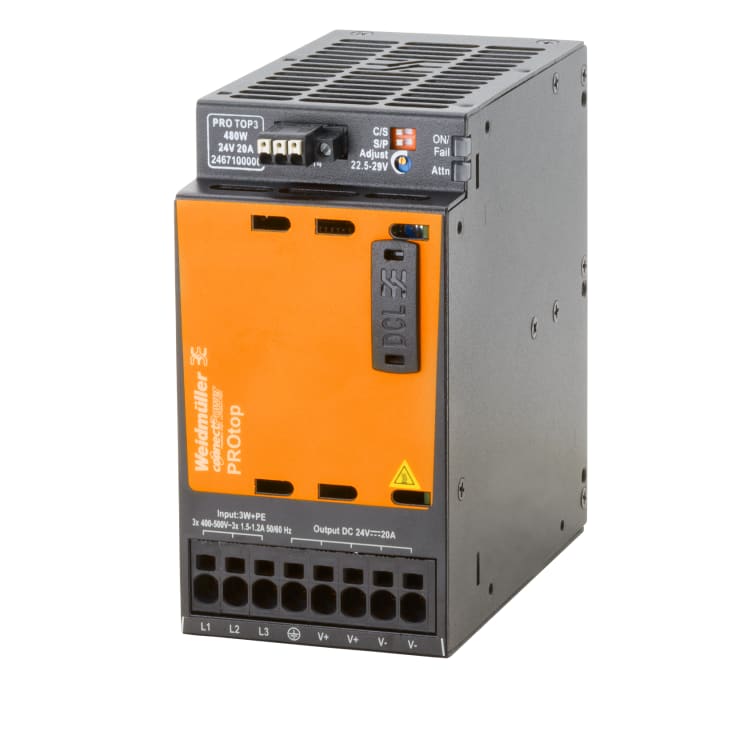 Strömförsörjning Pro Top3 480W 24VDC 20A