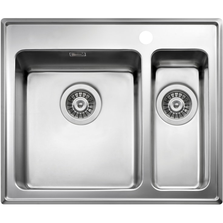 Intra Omnia 60SHLF køkkenvask, 59,5x51 cm, rustfrit stål