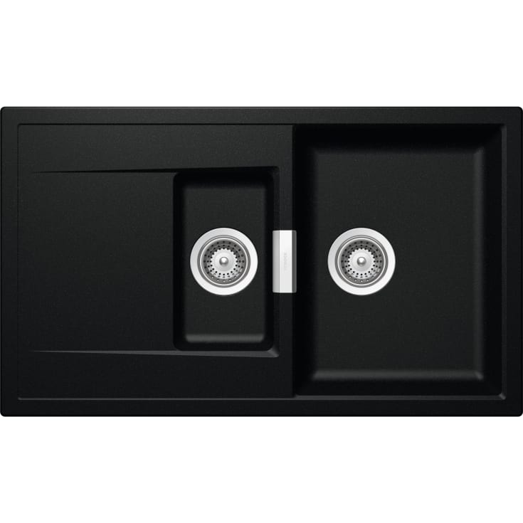 Intra Mono D150-M diskbänk, 86x51 cm, svart