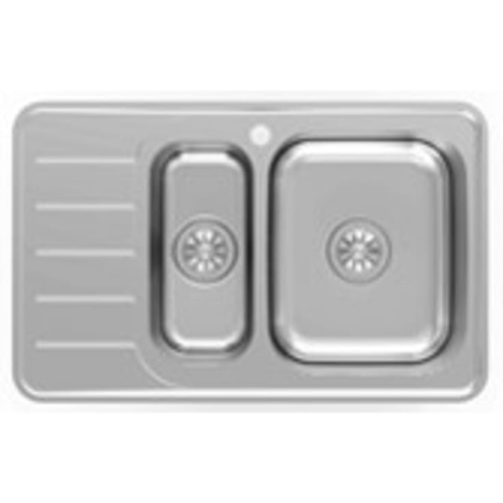 Intra Nivis NIVD82SHRF køkkenvask, 82,51,5 cm, rustfrit stål