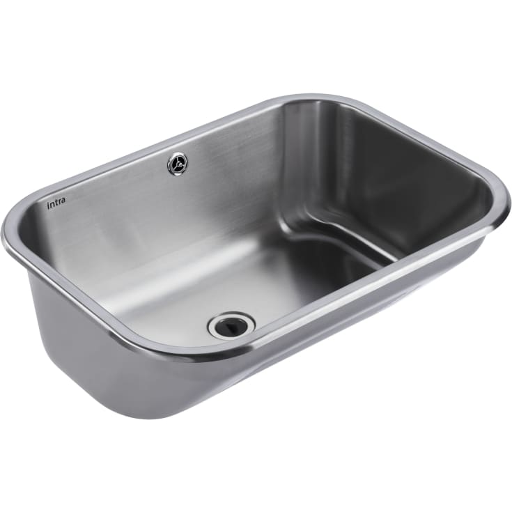 Intra VK60NF-1 bryggersvask, 66x51 cm, rustfrit stål
