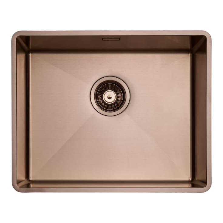 Secher Strib 500 køkkenvask, 52,8x42,8 cm, kobber