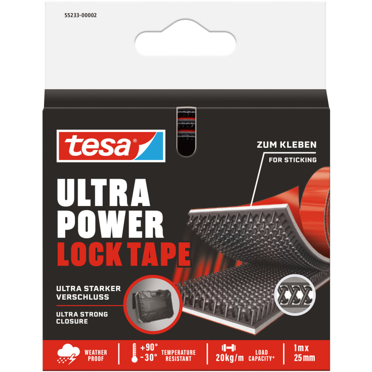 Tesa Ultra Power Lock kardborretejp
