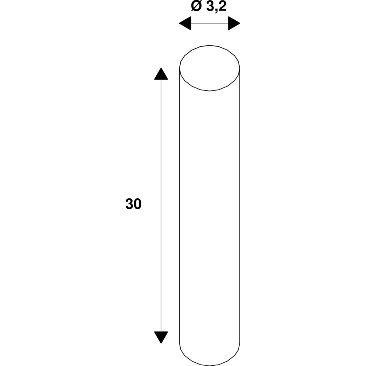 SLV Soft Tube E27 rørpære, 1900K, 8W