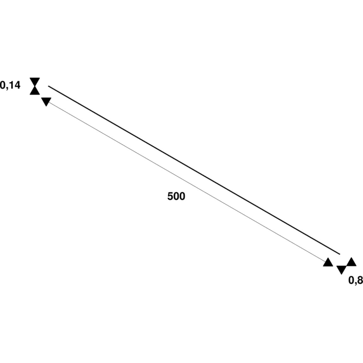 SLV Grazia LED strip, 3000K, 48W, 5 meter
