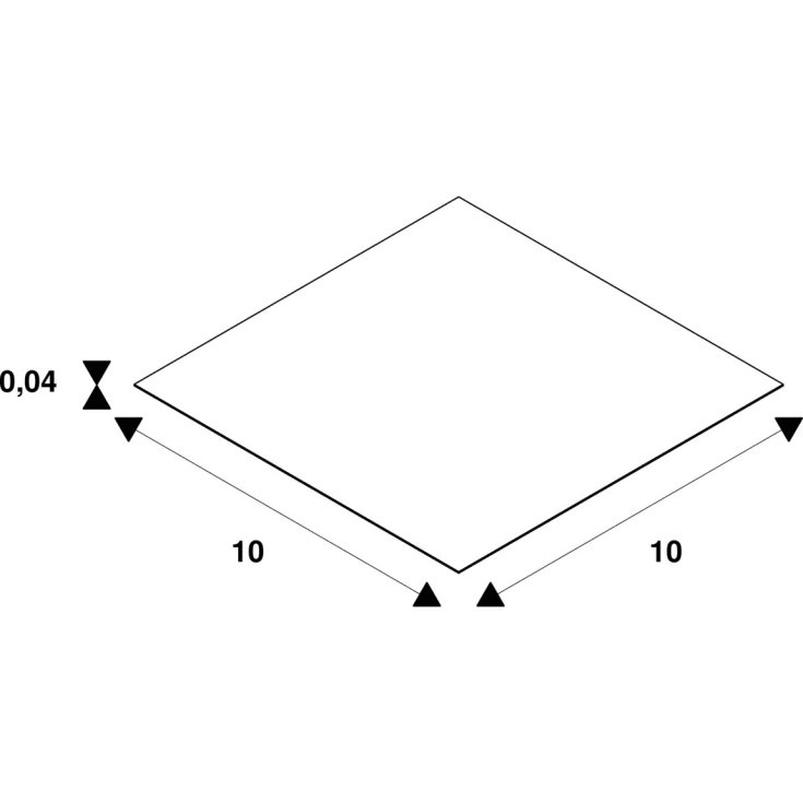SLV skinneafdækning, sort