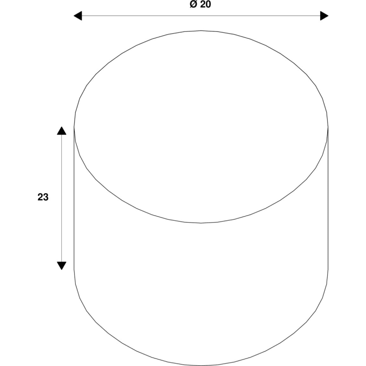 SLV Floating E27 globlampa, 1900K, 6W