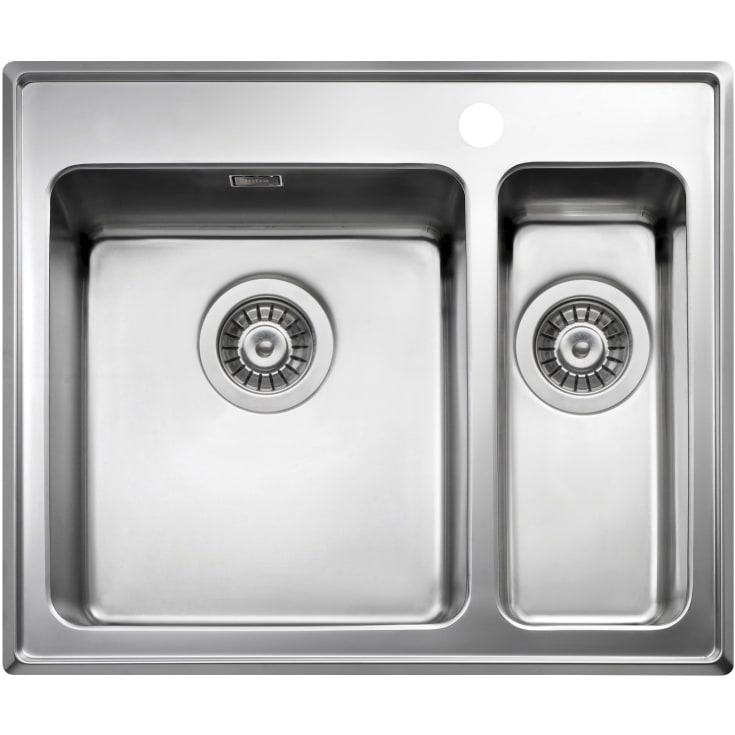 Intra Omnia 60SHRF køkkenvask, 59,5x51 cm, rustfrit stål