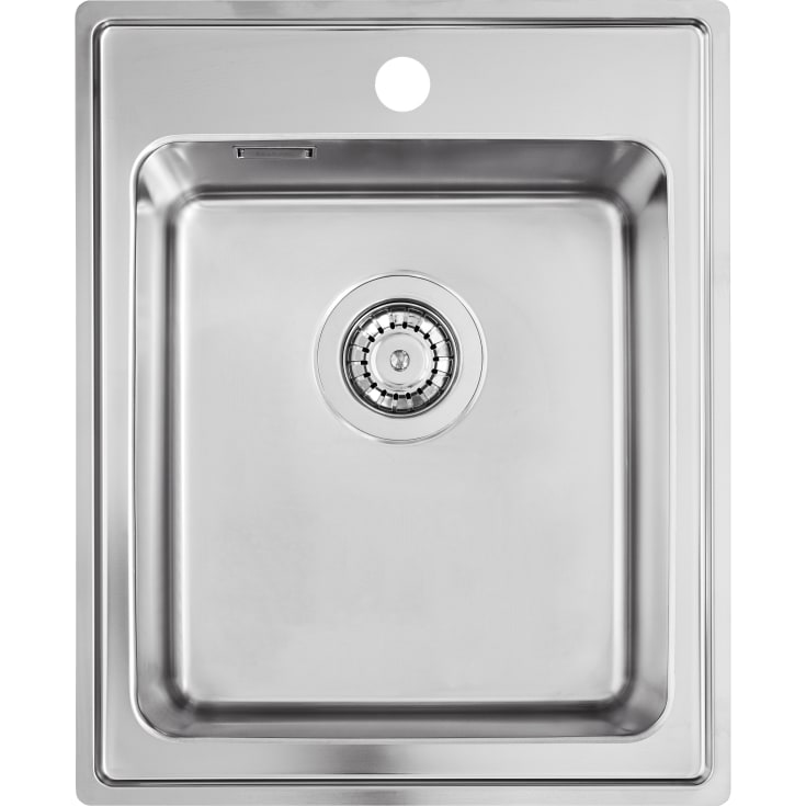 Intra Omnia 42SF køkkenvask, 41,5x51 cm, rustfrit stål