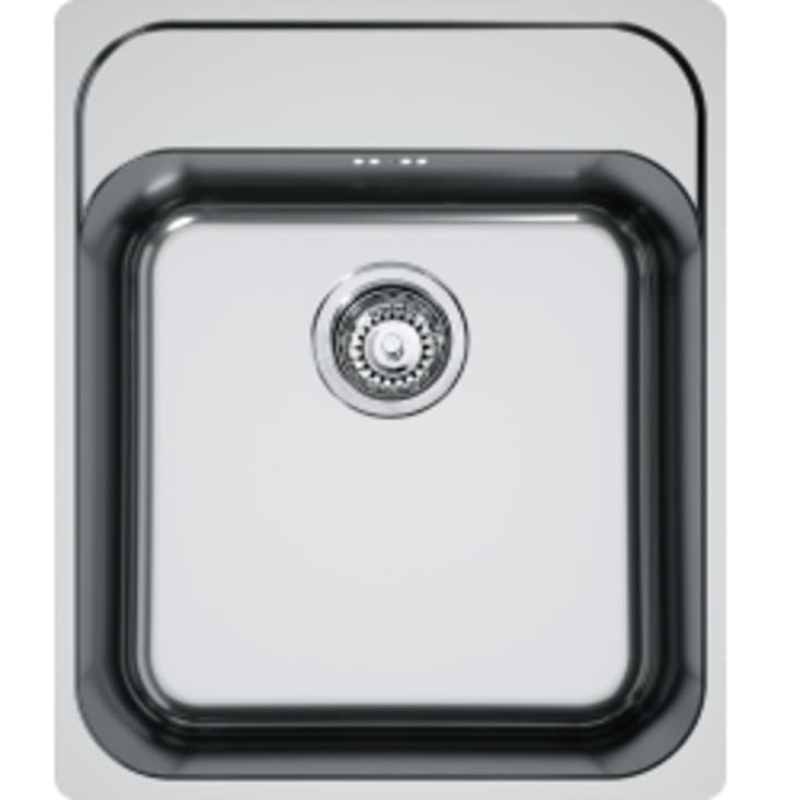 Franke SRX køkkenvask, 43x51 cm, poleret rustfrit stål