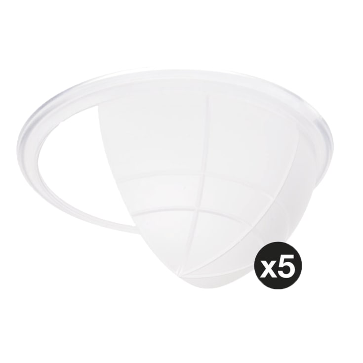 Linseafdækning til P4XMR og M4XMR, transparent (5 styk)