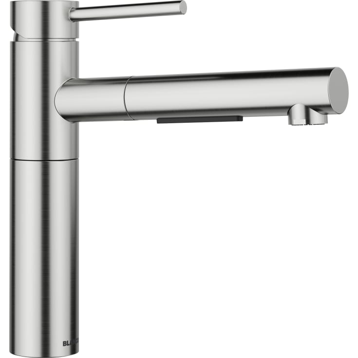 Blanco Alta-S II køkkenarmatur, udtrækstud, stål pvd