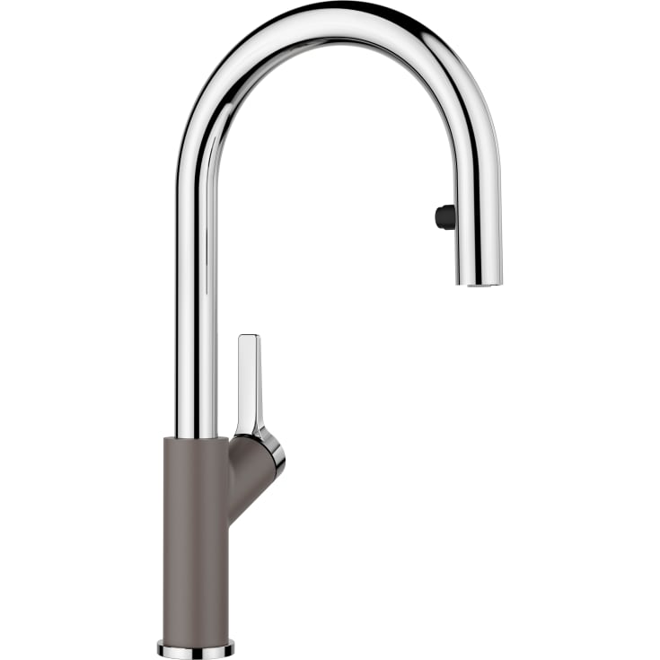 Blanco Carena-S Vario köksblandare, utdragbar pip, grå/krom