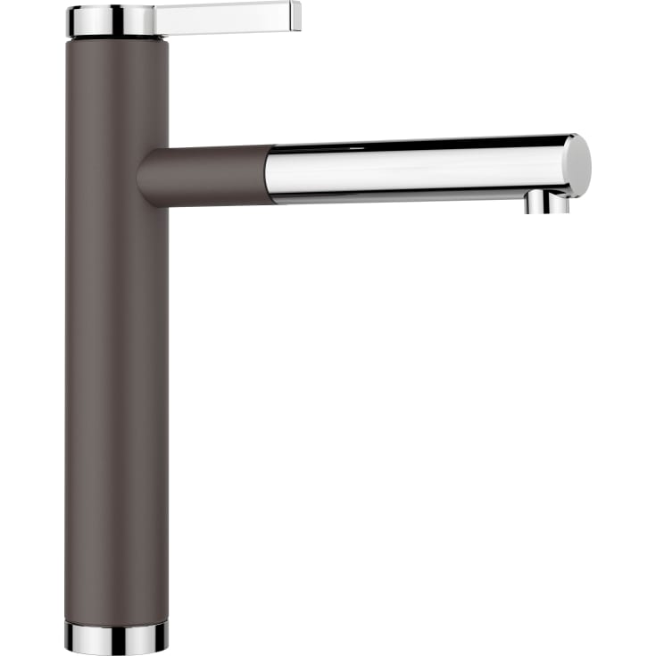 Blanco Linee-S køkkenarmatur, udtrækstud, grå/krom