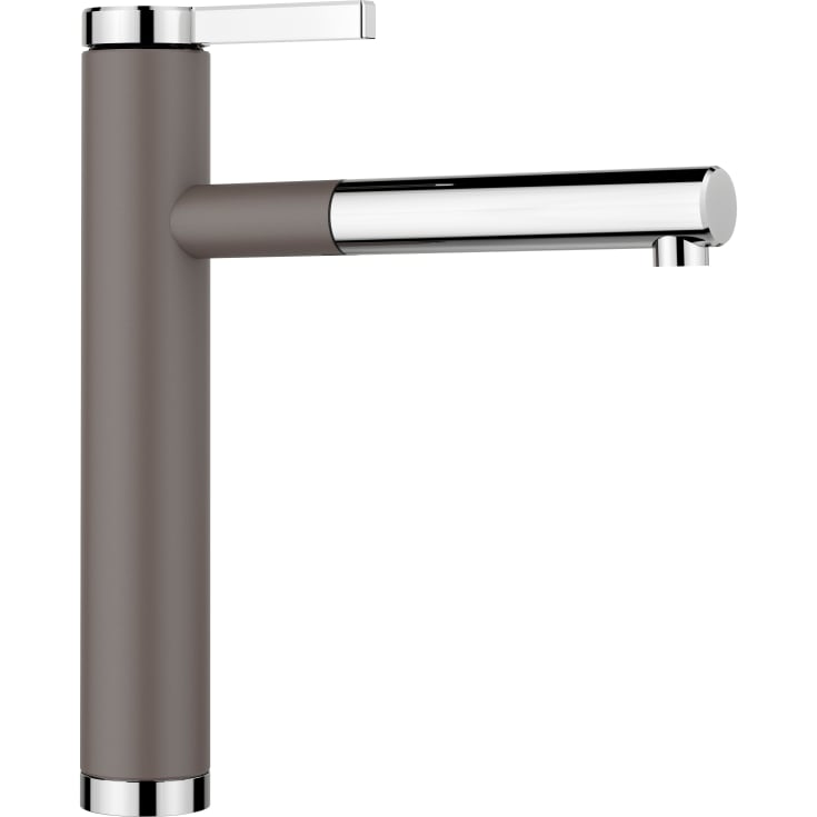 Blanco Linee-S køkkenarmatur, udtrækstud, grå/krom