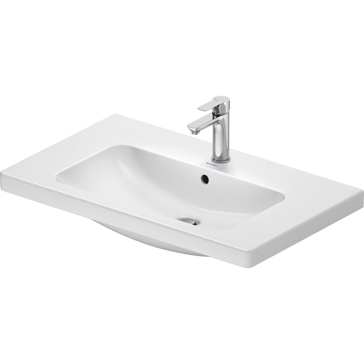 Duravit D-Code håndvask, 80x48 cm, hvid