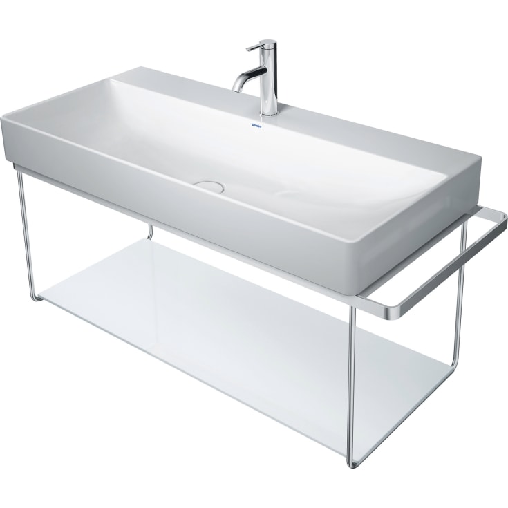Duravit DuraSquare glashylla, 970x8 mm, vit