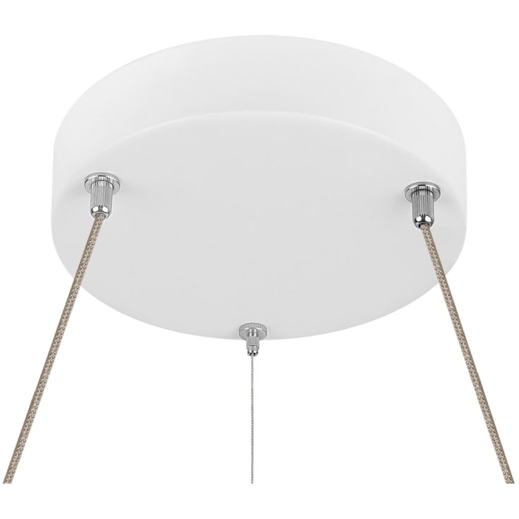 SLV One Flat pendellampa, vit