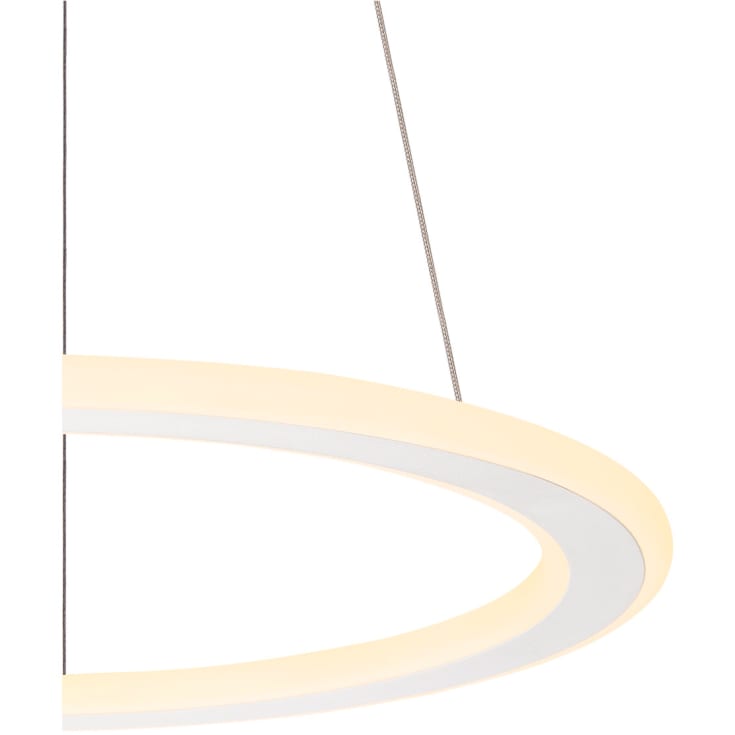 SLV One Flat pendel, hvid